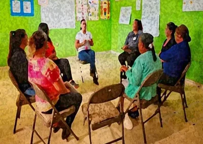 Promotoras comunitarias por la igualdad y una vida libre de violencias